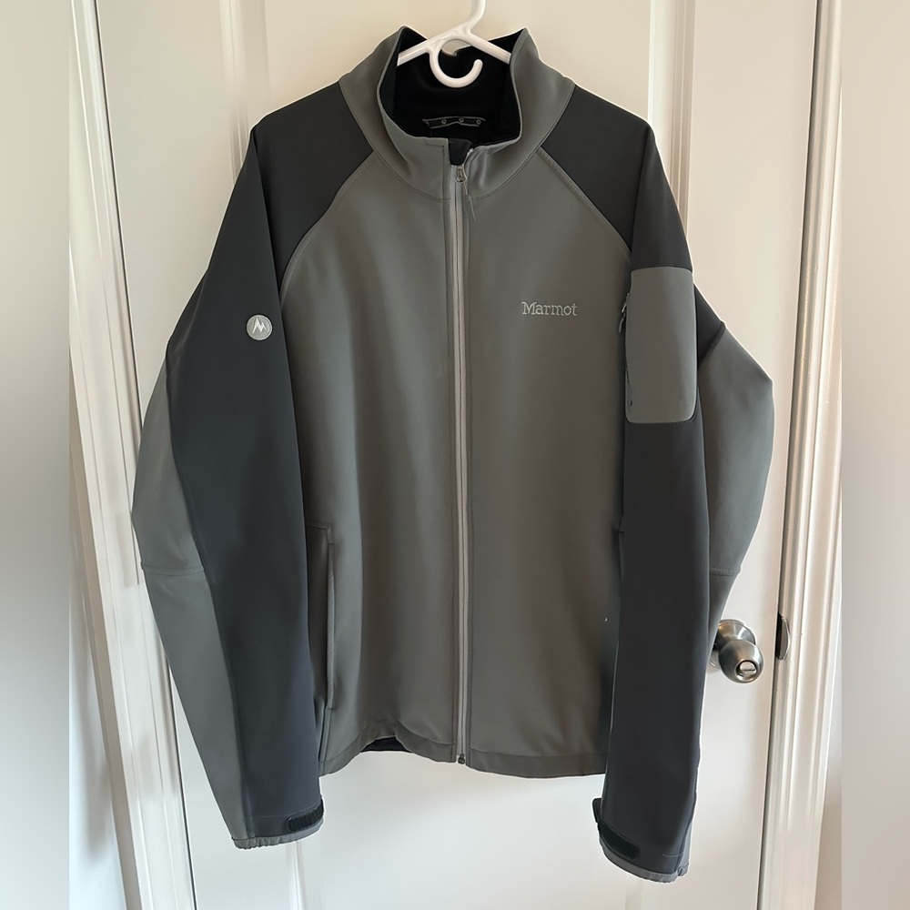 SALE Marmot Men’s XXL Gray Softshell Jacket